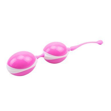 Вагинальные&nbsp;шарики&nbsp;-&nbsp;Chisa Geisha&nbsp;Lastic&nbsp;Double&nbsp;Balls&nbsp;II,&nbsp;Hi-Basic Pink