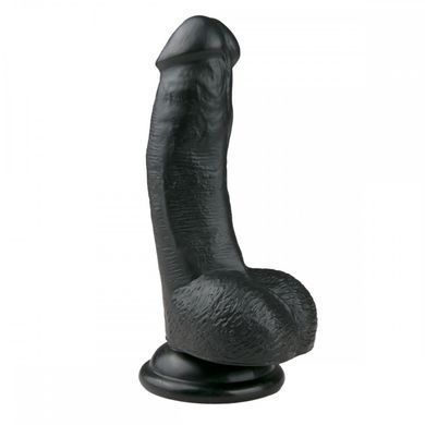 Фалоімітатор&nbsp;EasyToys Realistic&nbsp;Dildo&nbsp;-&nbsp;15&nbsp;см&nbsp;чорний