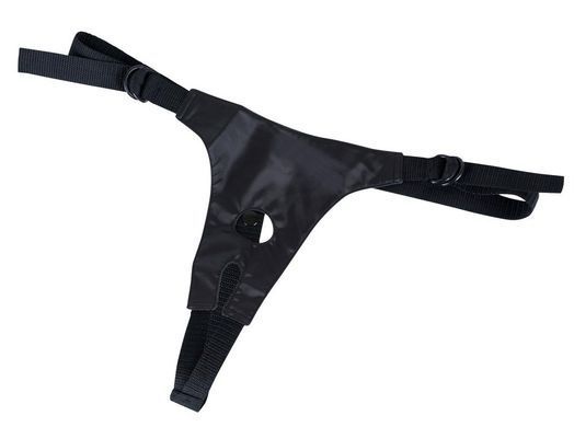 Страпон-сет с 3 бежевыми насадками You2Toys Strap-on та чорними трусиками для фіксації