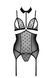 DOMINICA CORSET black S/M - Passion