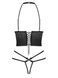 Комплект Obsessive Delishya set 2-pcs black S/M