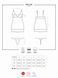 Сорочка&nbsp;Obsessive&nbsp;853-CHE-2&nbsp;chemise&nbsp;&&nbsp;thong&nbsp;white&nbsp;L/XL