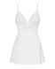 Нав'язливий 810-BAB-2 BabyDoll & Thong White S/M