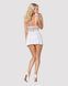 Нав'язливий 810-BAB-2 BabyDoll & Thong White S/M