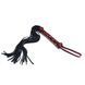 Флогер Liebe Seele Wine Red Studded Flogger, натуральная кожа
