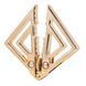 Зажимы для сосков с легкой подвеской LOCKINK Adjustable Nipple Clamps with Light Pendant - Golden