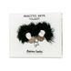 Наручники металлические Adrien Lastic Handcuffs Black с черной пушистой отделкой, Черный