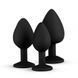 Набір анальних пробок Anal Diamond plug, Black