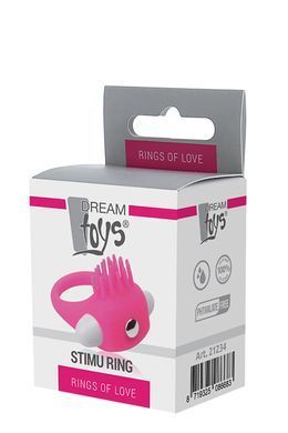 Эрекционное кольцо LIT-UP SILICONE STIMU RING 5 PINK
