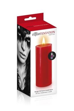 БДСМ cвічка низькотемпературна Fetish Tentation SM Low Temperature Candle Red