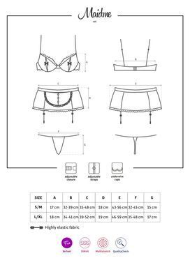 Нав'язливий Maidme Set 5-PCS S/M