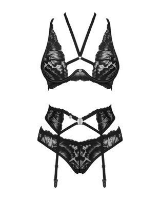 Комплект Obsessive Alessya 3 предмети M/L