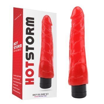 Вибратор&nbsp;гелевый Chisa Hotstorm&nbsp;Devilish&nbsp;X3