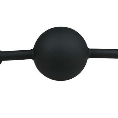 Кляп&nbsp;Ball&nbsp;Gag&nbsp;With&nbsp;Silicone&nbsp;Ball&nbsp;EASYTOYS, Черный