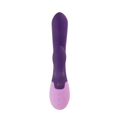 Вібратор-кролик Rianne S: Xena Purple/Lilac, 10 режимів роботи, медичний силікон, подарункове пакова