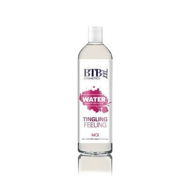 Змазка на водній основі з ефектом вібрації BTB TINGLING FEELING (250 мл)