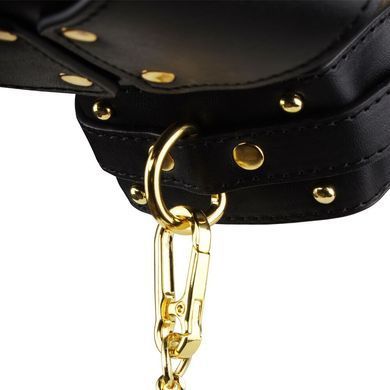 Маска-доспехи для орального секса с поводком LOCKINK SEVANDA Blowjob Head Muzzle with Leash