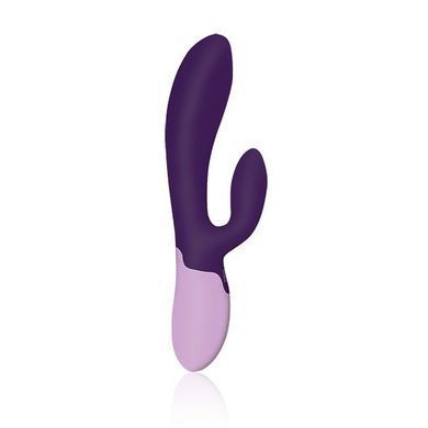 Вібратор-кролик Rianne S: Xena Purple/Lilac, 10 режимів роботи, медичний силікон, подарункове пакова