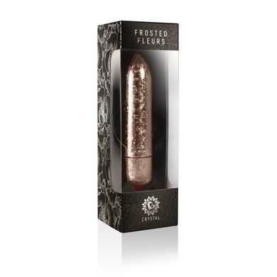 Вибропуля Rocks Off RO-120mm Frosted Fleur - Crystal