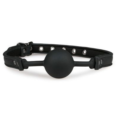 Кляп&nbsp;Ball&nbsp;Gag&nbsp;With&nbsp;Silicone&nbsp;Ball&nbsp;EASYTOYS, Черный