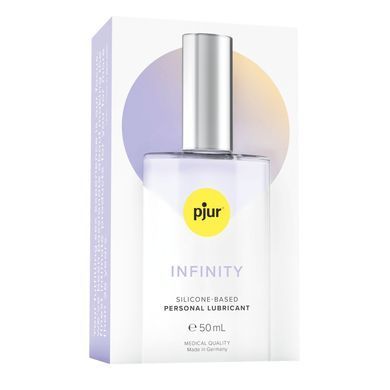 PJUR Infinity на основі силікону (50 мл) 2B1 для мастила на основі сексу та масажу.