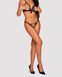 Комплект Obsessive Romanesa (Бюстгальтер і стрінги) Black L \ XL