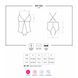 Боди Obsessive 841-TED-1 body S/M