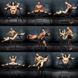 Секс-ліжко/стул трансформер Stretching Bondagestoel - Zwart