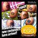Набір мастурбаторів-яєць Tenga Egg Hard Boilded II Pack (6 яєць), щільний TPE, опукла текстура