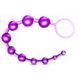 Анальний ланцюжок Blush B Yours Basic Beads фіолетовий, 32.3 х 2.3 см