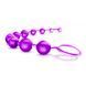 Анальний ланцюжок Blush B Yours Basic Beads фіолетовий, 32.3 х 2.3 см