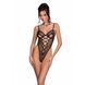 Эротическое боди с рисунком LOVELIA BODY black L/XL - Passion