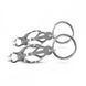 Зажимы&nbsp;для&nbsp;сосков&nbsp;с&nbsp;кольцами&nbsp;EasyToys&nbsp;Clover&nbsp;Clamps&nbsp;With&nbsp;Clips, Серебро