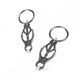Зажимы&nbsp;для&nbsp;сосков&nbsp;с&nbsp;кольцами&nbsp;EasyToys&nbsp;Clover&nbsp;Clamps&nbsp;With&nbsp;Clips, Серебро