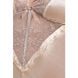(SALE) Сорочка приталенная с чашечками LOTUS CHEMISE cream L/XL - Passion Exclusive, трусики, Бежевый