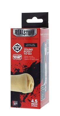 Мастурбатор Вагіна REALSTUFF YOUNG PUSSY to-GO