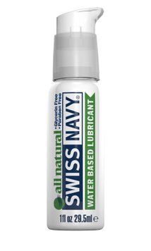 Лубрикант на водній основі для чутливої ​​шкіри Swiss Navy All Natural 29,5 мл