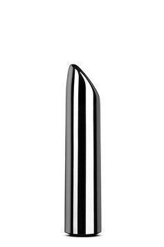 Вибропуля The Realm Rechargeable Bullet, серебрянная, 10 х 2 см
