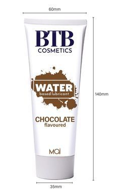 Смазка на водной основе BTB FLAVORED CHOCOLAT с ароматом шоколада (100 мл)