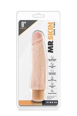 Вібратор Mr. SKIN COCK VIBE 14