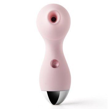 Вакуумний стимулятор KisToy Polly Pink, Рожевий
