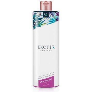 Масажна олія, що зігріває для всього тіла Exotio massage Body to body warming 500 ml