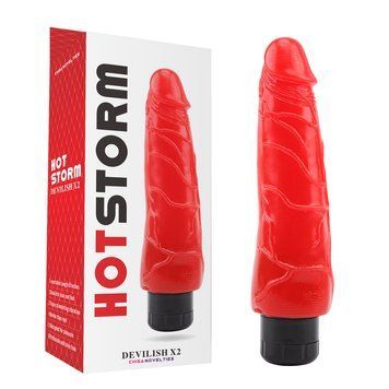 Вибратор&nbsp;гелевый Chisa Hotstorm&nbsp;Devilish&nbsp;X2