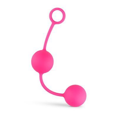 Вагинальные шарики со смещенным центром тяжести Love Balls With Counterweight - Pink