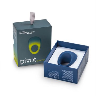 Эрекционное смарт-виброкольцо We-Vibe Pivot, Синий