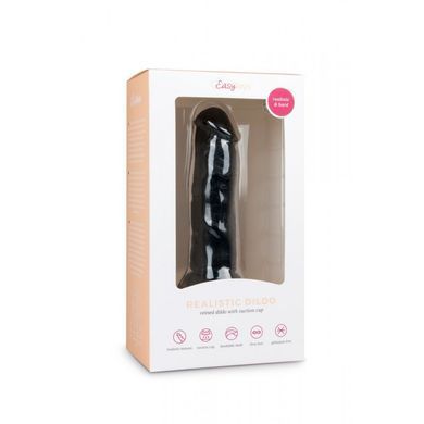Фалоімітатор&nbsp;EasyToys Realistic&nbsp;Dildo&nbsp;-&nbsp;15.5&nbsp;см&nbsp;чорний