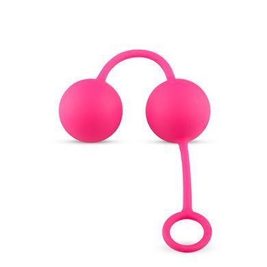 Вагинальные шарики со смещенным центром тяжести Love Balls With Counterweight - Pink