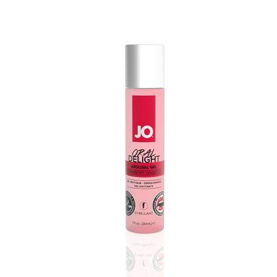 Гель для оральних пестощів System JO Oral Delight — Strawberry Sensation (30 мл), ефект холод-тепло