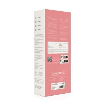 Смарт-вибратор с пульсацией Svakom Ava Neo Peach Pink, 15 режимов работы, водонепроницаемый