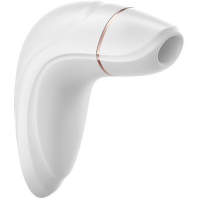 Вакуумный клиторальный стимулятор Satisfyer Pro 1+ Vibration с вибрацией, Білий